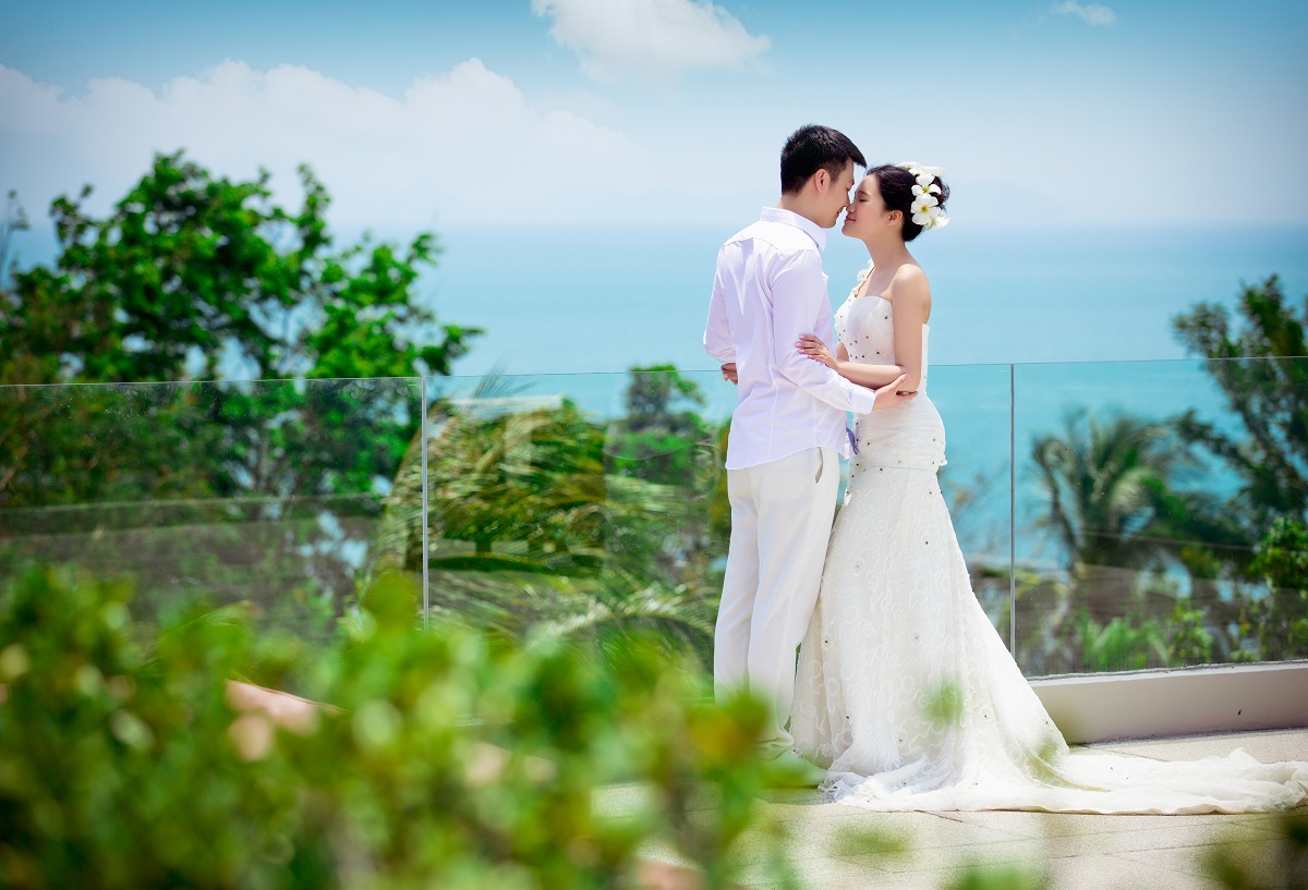 【唯美婚纱照】李先生夫妇泰国苏梅岛婚纱旅拍