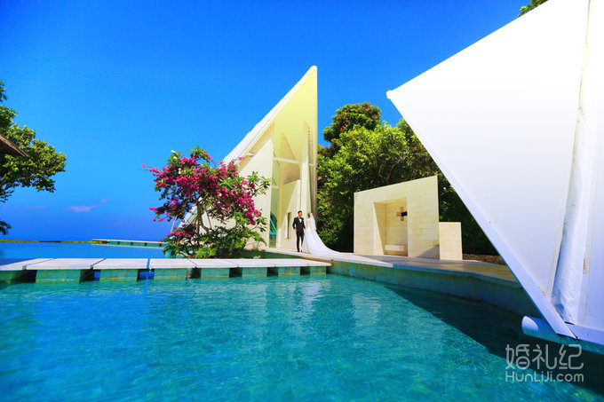 【云端映画】巴厘岛 水之教堂