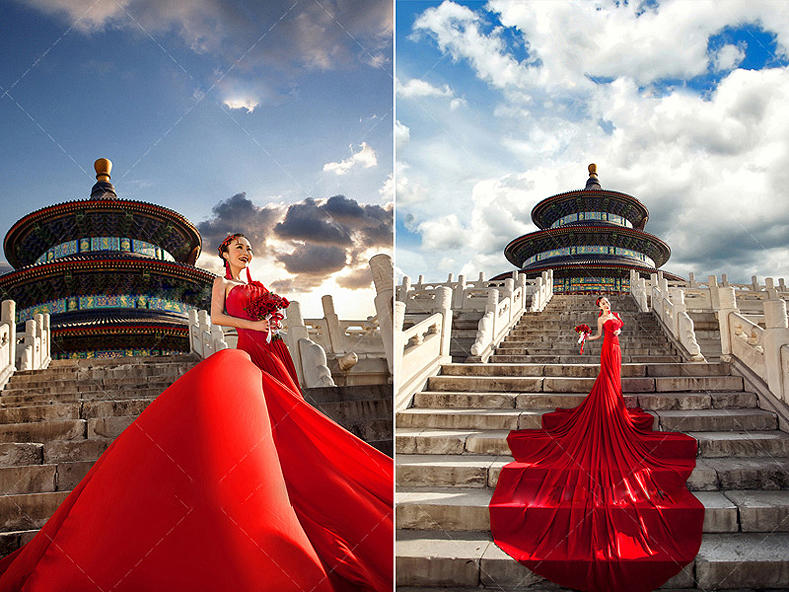北京艾玛婚纱摄影特价婚纱照团购蜜月旅游婚纱摄影