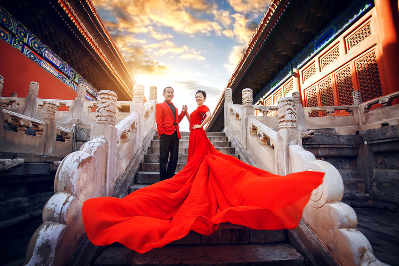 客照太庙「 锦上笙磬」北京V视觉摄影中国风