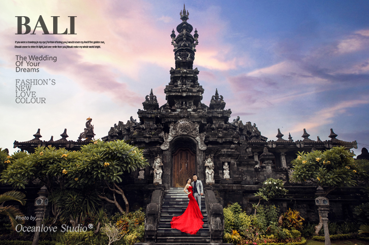 巴厘岛婚纱摄影照