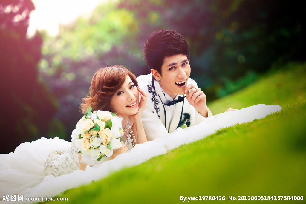 浪漫花季愛(ài)戀婚紗攝影套系