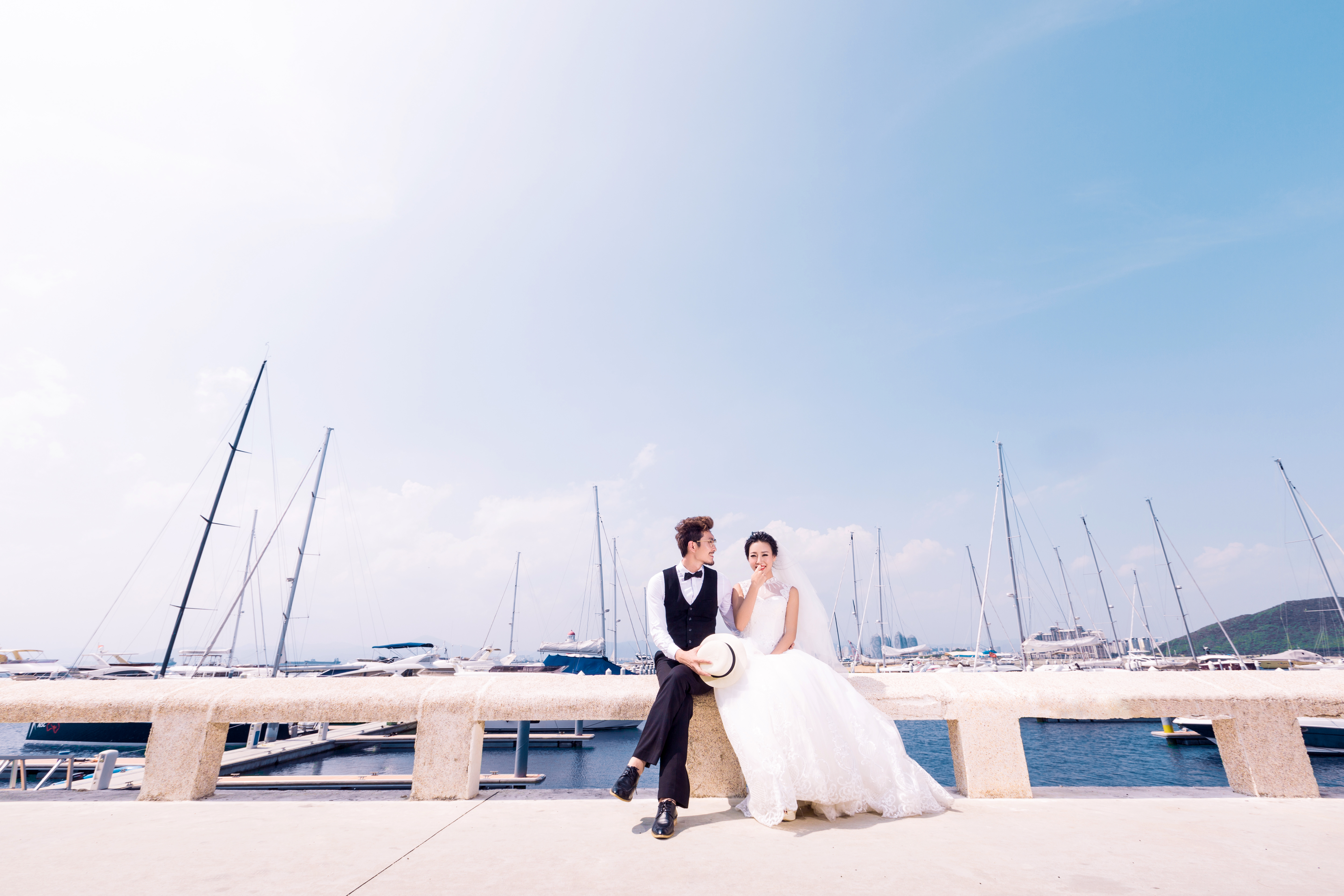 莱卡三亚婚纱摄影团购婚纱照超惠套系