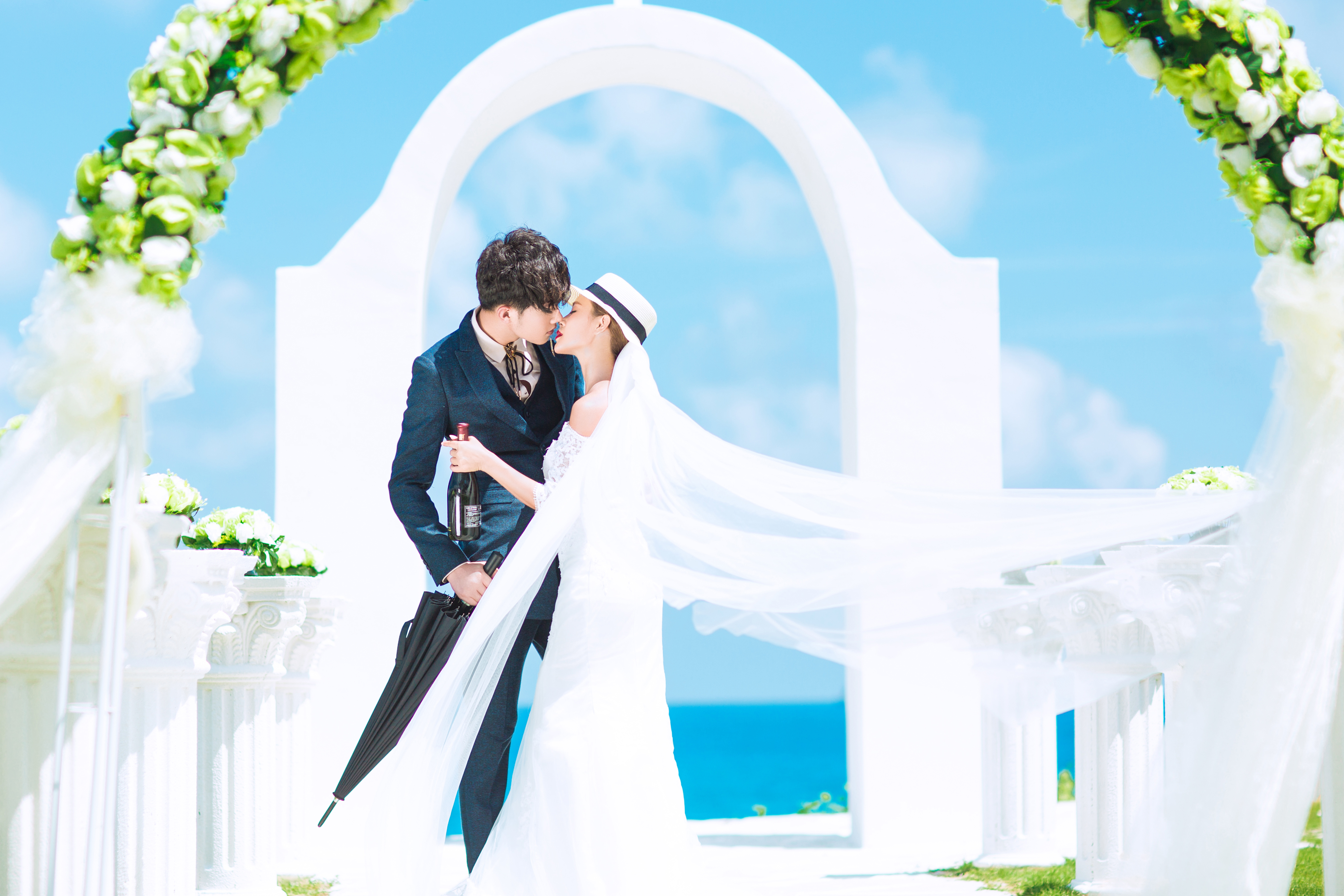 莱卡三亚婚纱摄影团购婚纱照超惠套系