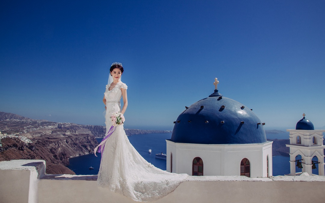 [VP境外婚纱旅拍]希腊婚纱照希腊婚纱摄影