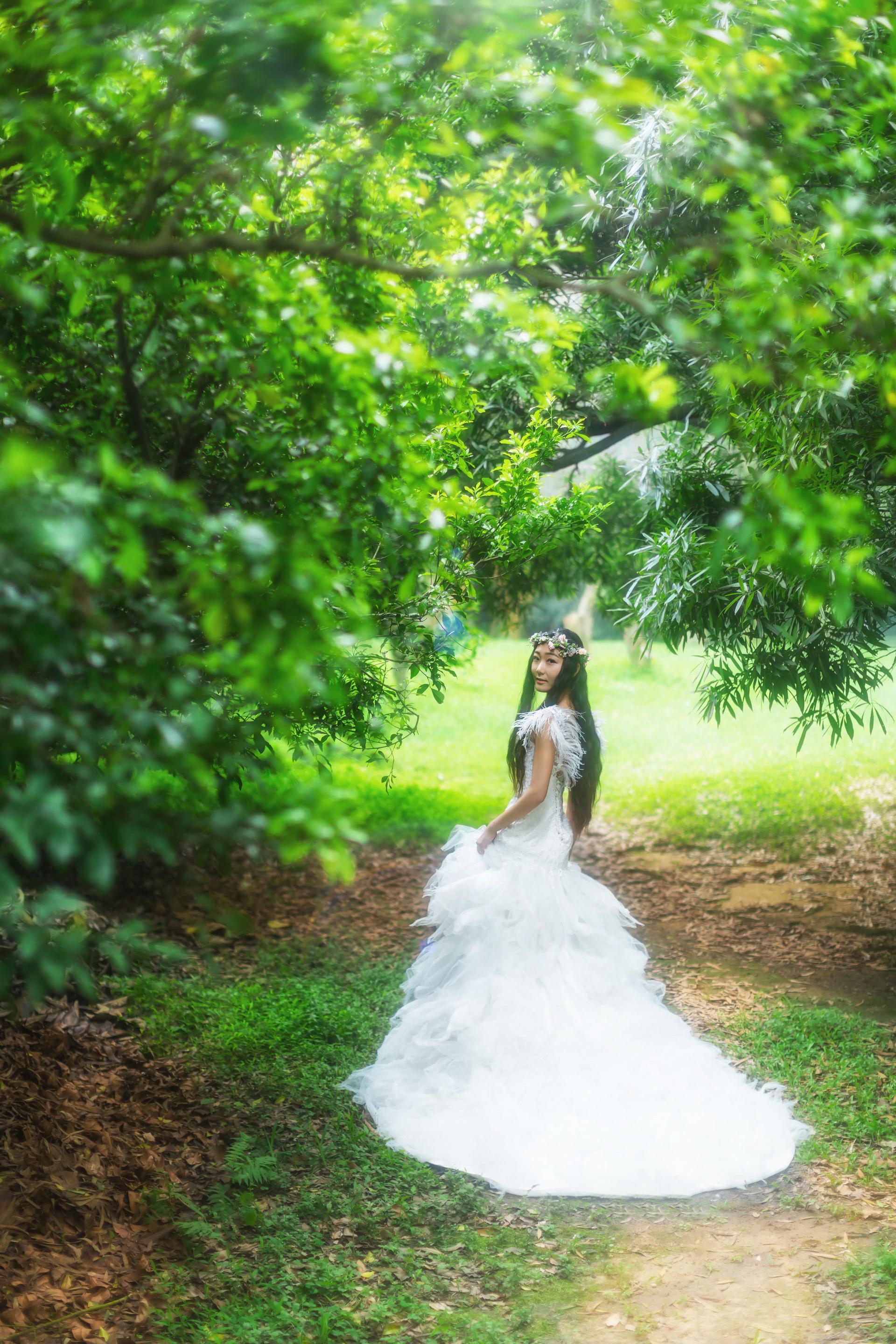森林园林婚纱照（梦幻园林2）