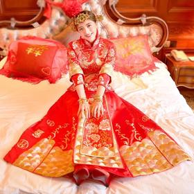 ［中国红］——不一样的传统礼服