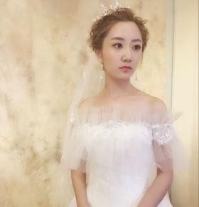 韩式清新的婚纱