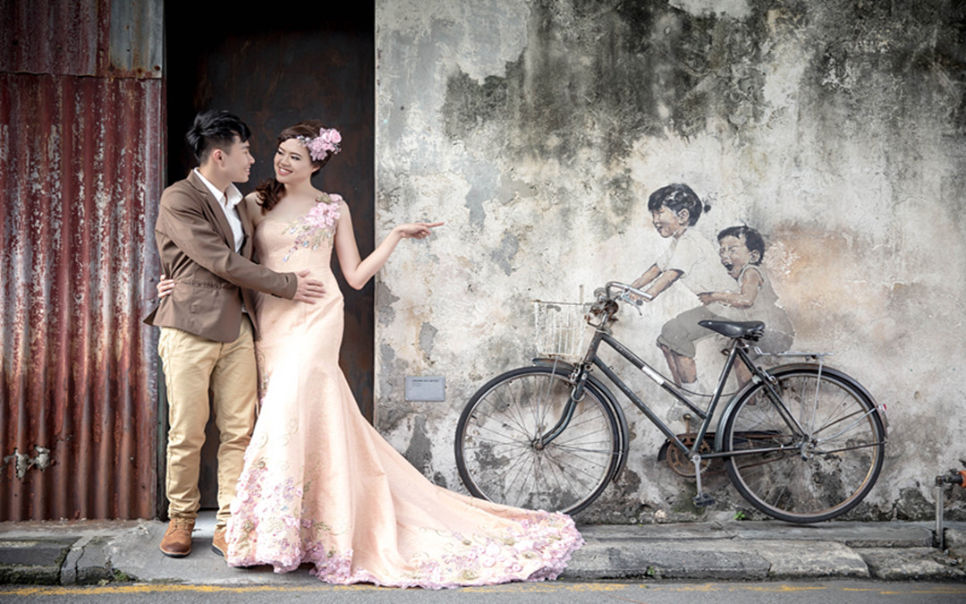 马来西亚 槟城 婚纱摄影 