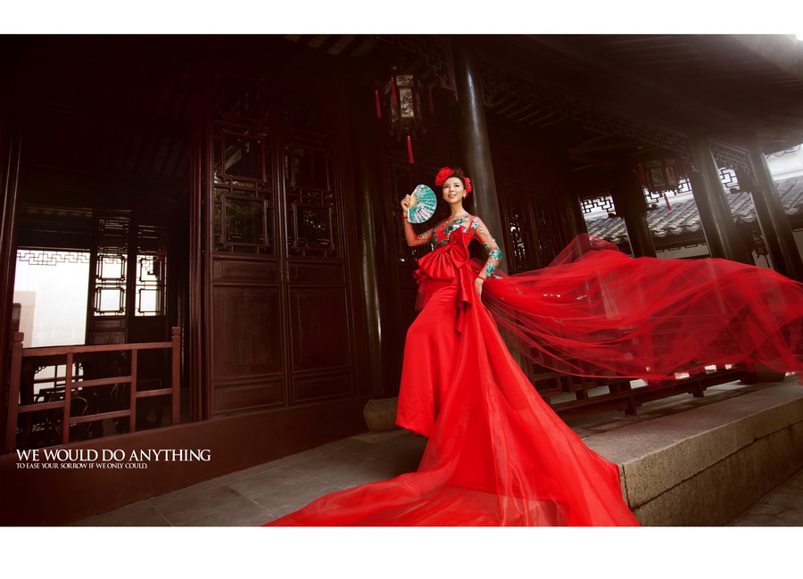中式婚纱摄影——中国红