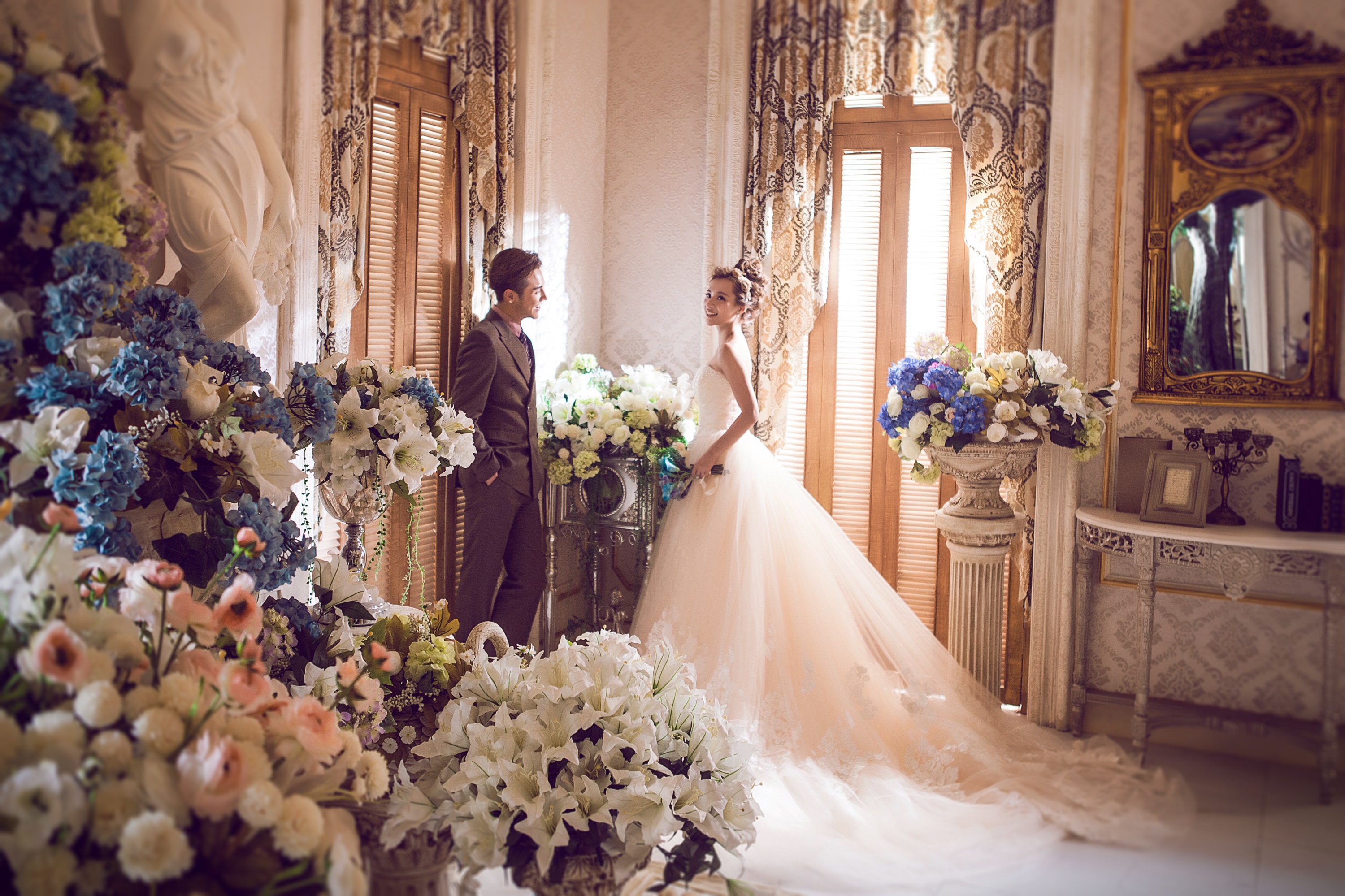 韩吉尔婚纱摄影  皇家美式风格拍摄