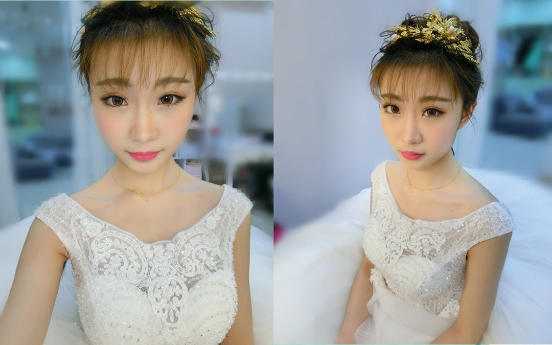 完美嫁衣新娘造型|首席档化妆师全程跟妆