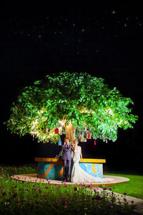 韩吉尔婚纱摄影  夜拍许愿树下彼此的约定