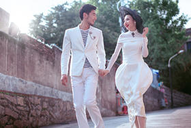 厦门首尔首尔婚纱摄影--漫步鼓浪屿