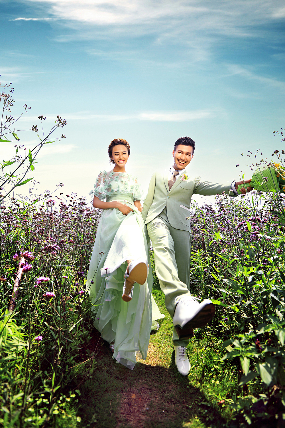 花海婚纱套系