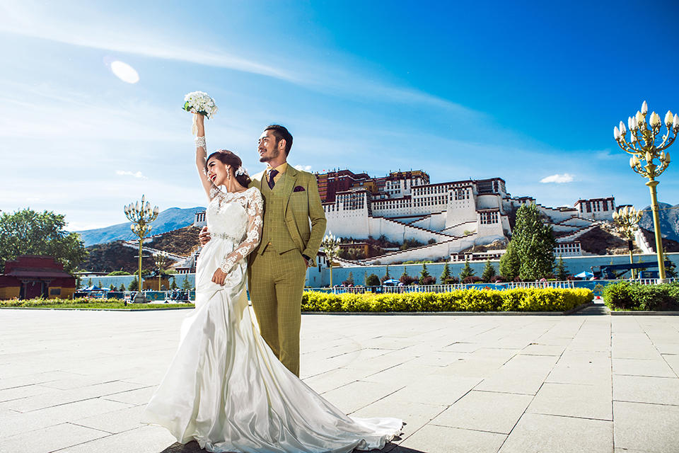 西藏拉萨旅游婚纱摄影