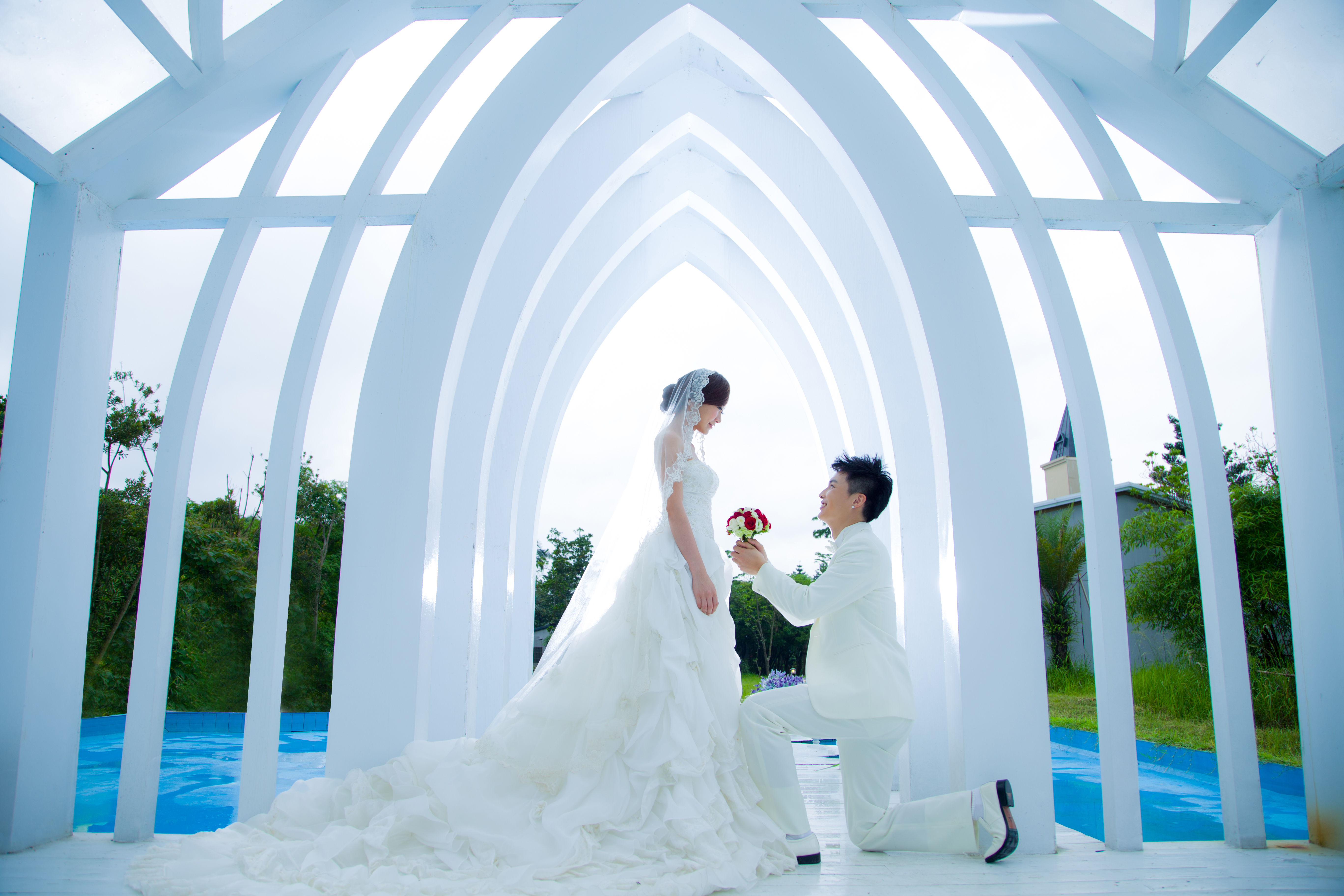 台湾教堂婚纱摄影系列
