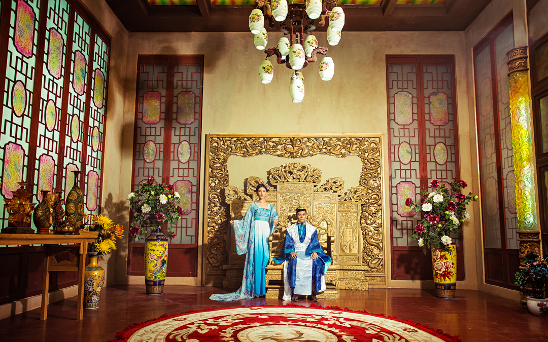 中式系列婚纱照