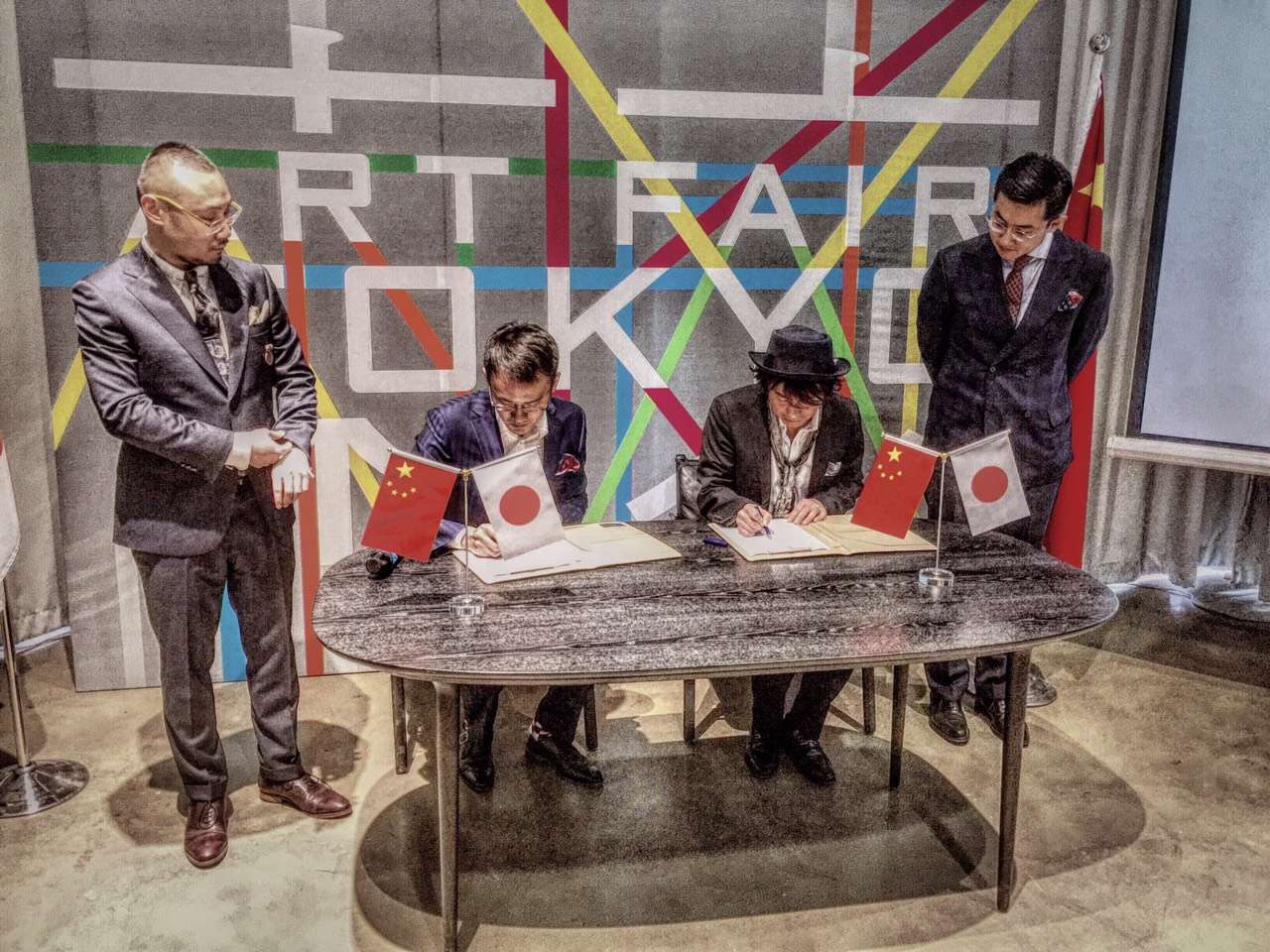 L&M与艺术东京战略签约仪式