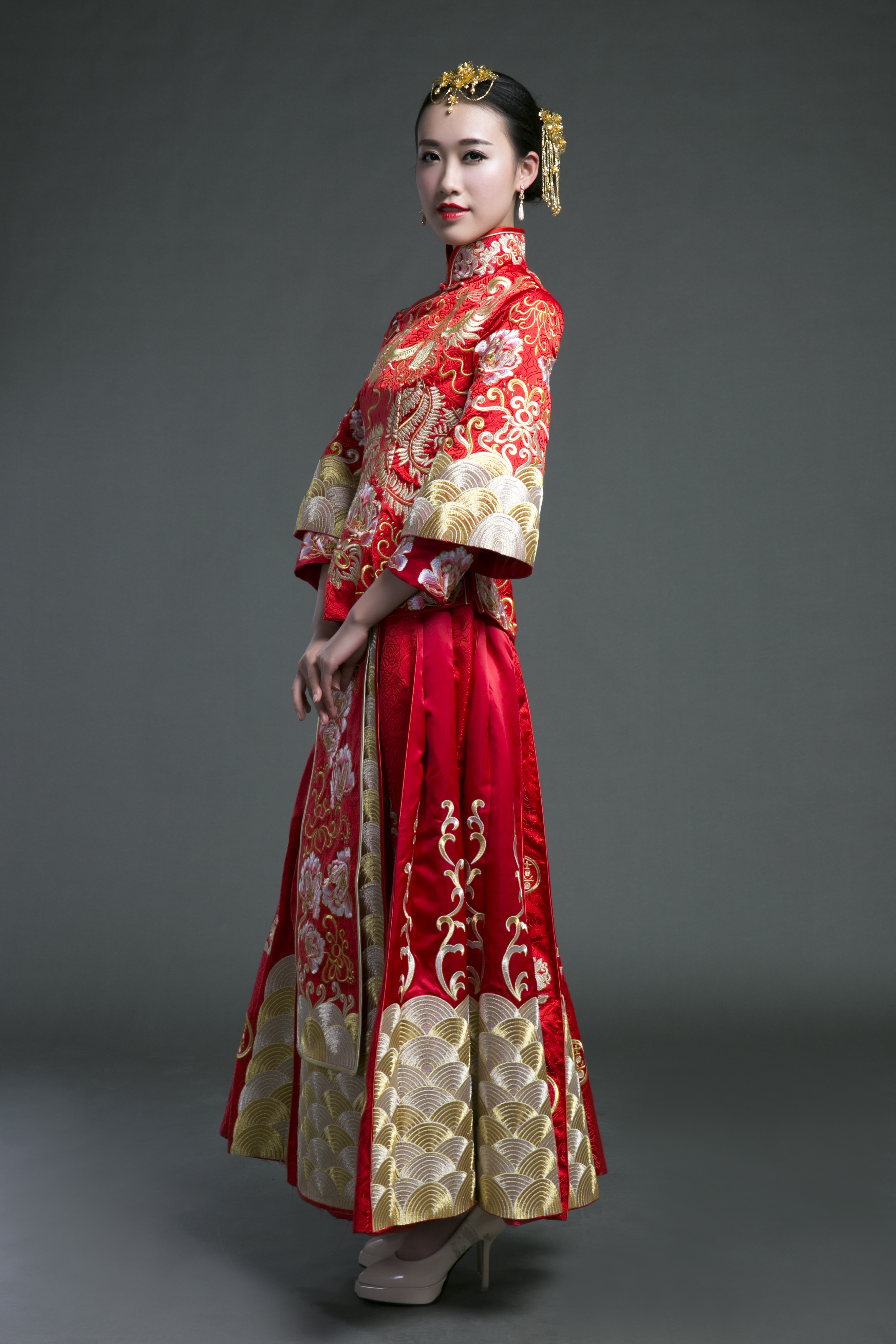 蘭墨中式新娘秀禾服