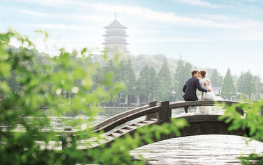 杭州西湖婚纱照「浪漫满屋」绿野仙踪系列