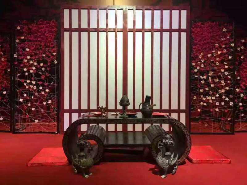 中式红色主题婚礼——穿越