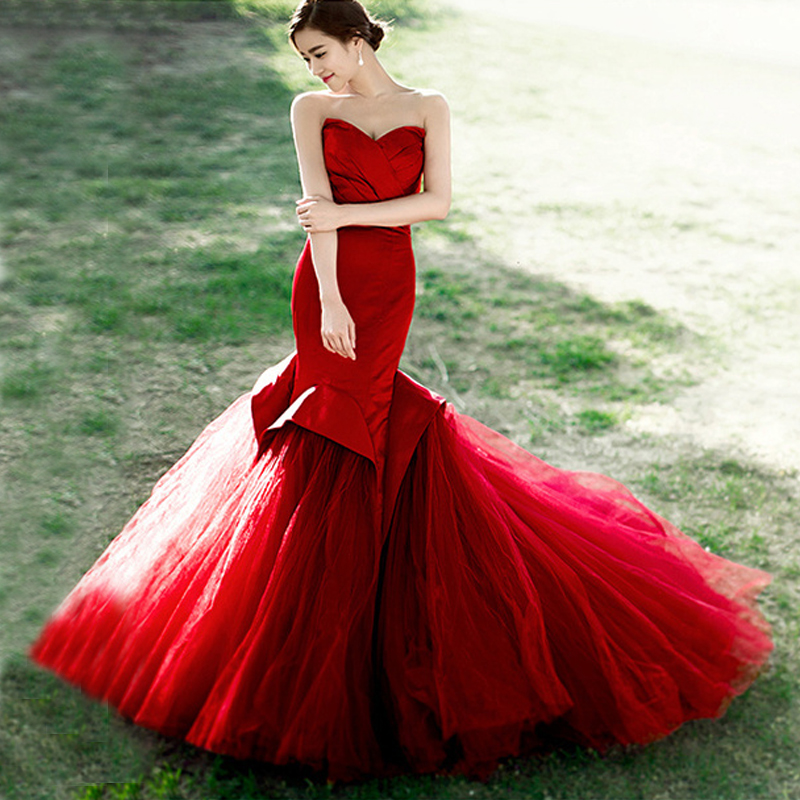 「韓國本土婚紗攝影」紀實風·紅色主題服裝