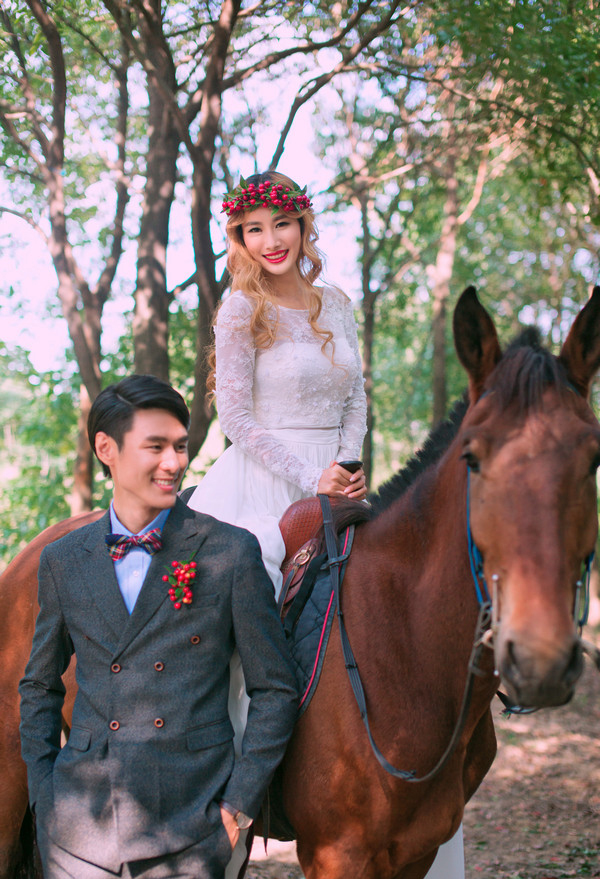 幸福果子#牧馬莊園婚紗照