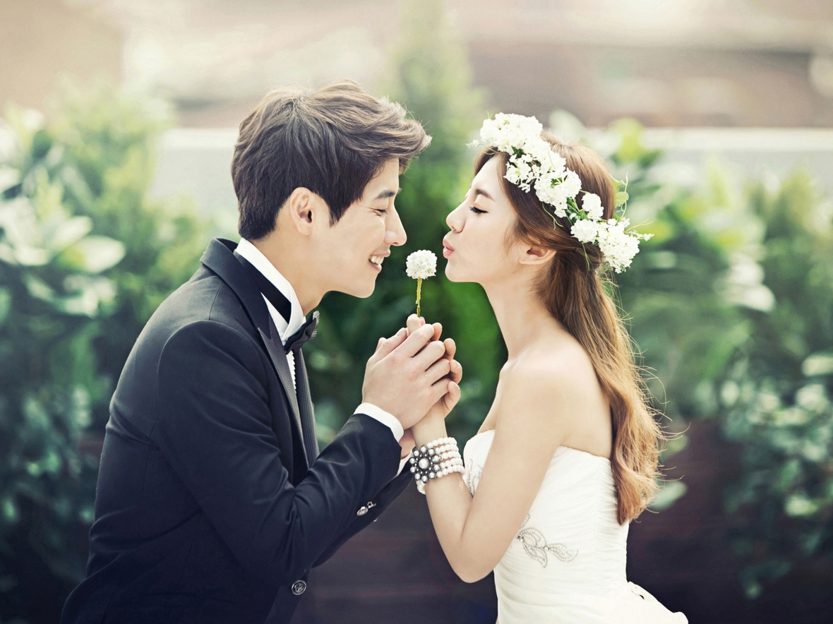 白色戀歌 韓式婚紗照