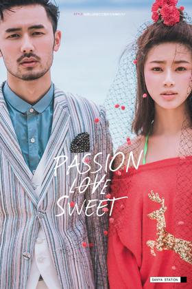 三亚芙拉薇尔时尚婚纱摄影作品-Sweet Passion