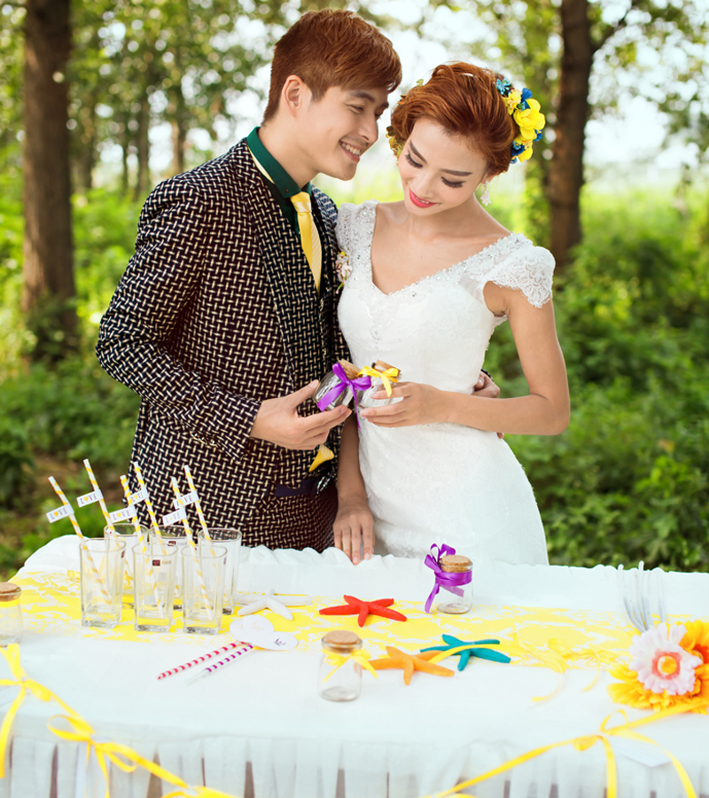 【韓式小清新婚紗照】我莫名其妙的笑了，只因為想到了你