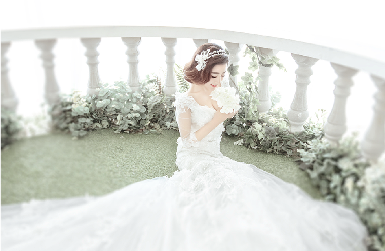 韓式純美婚紗照