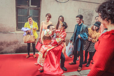 #爱魅摄影#杭州婚礼跟拍中式风格