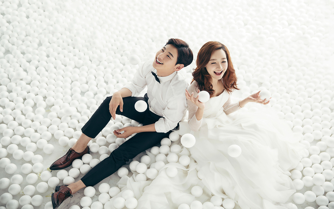 珍珠上的愛 ——韓式婚紗照