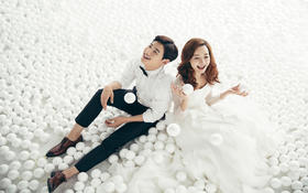 珍珠上的愛 ——韓式婚紗照