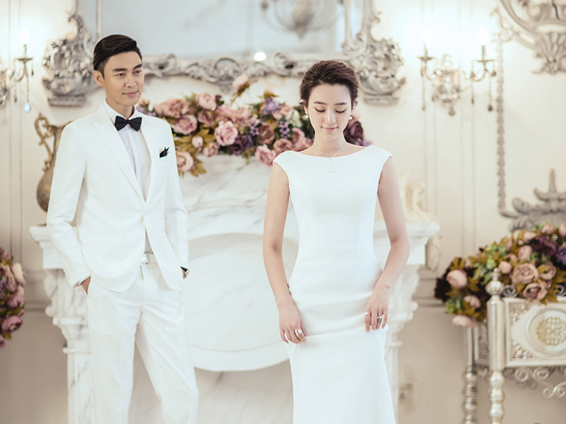 費司攝影【愛之翼】韓式內景婚紗照