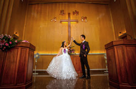 LOVE VISION 浪漫教堂西式婚礼跟拍