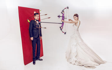 丘比特之箭——时尚婚纱照