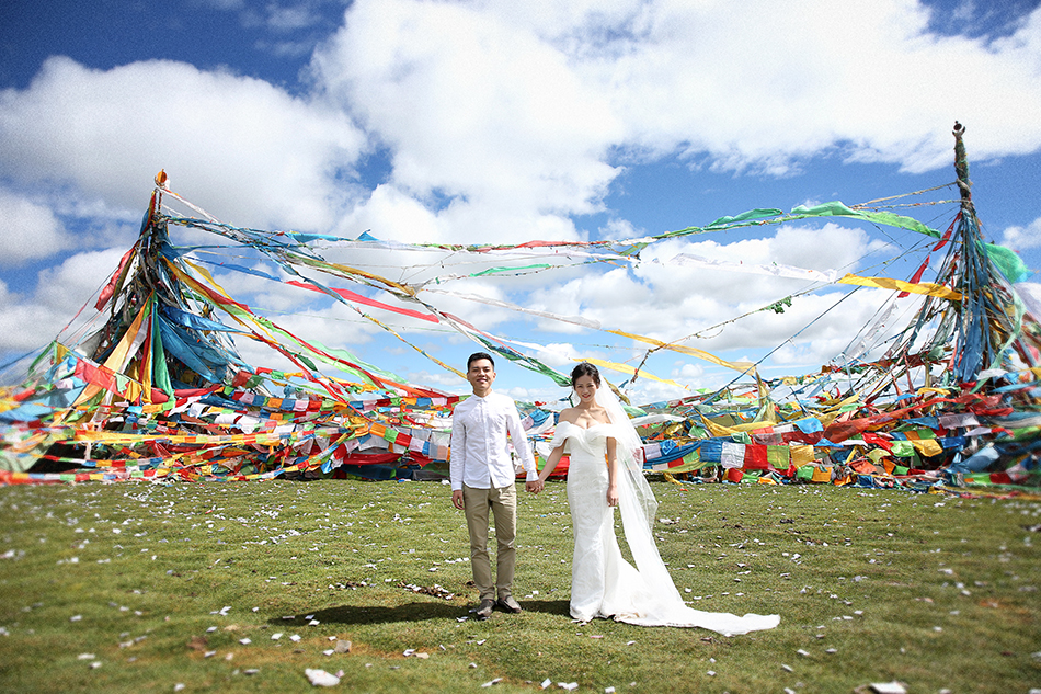 染影映畫 青海旅拍婚紗照 拍有趣而富有情感的照片