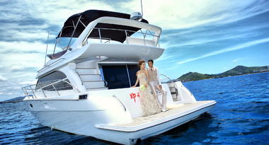 【2046全球旅拍】---三亚游艇婚纱照