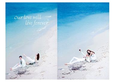三亚❤旅图❤海景婚纱摄影---「 白色恋人」