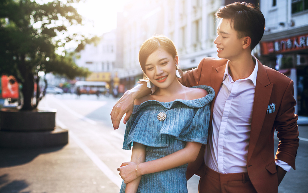 蜜月旅拍+双机位微电影 拍280精修50