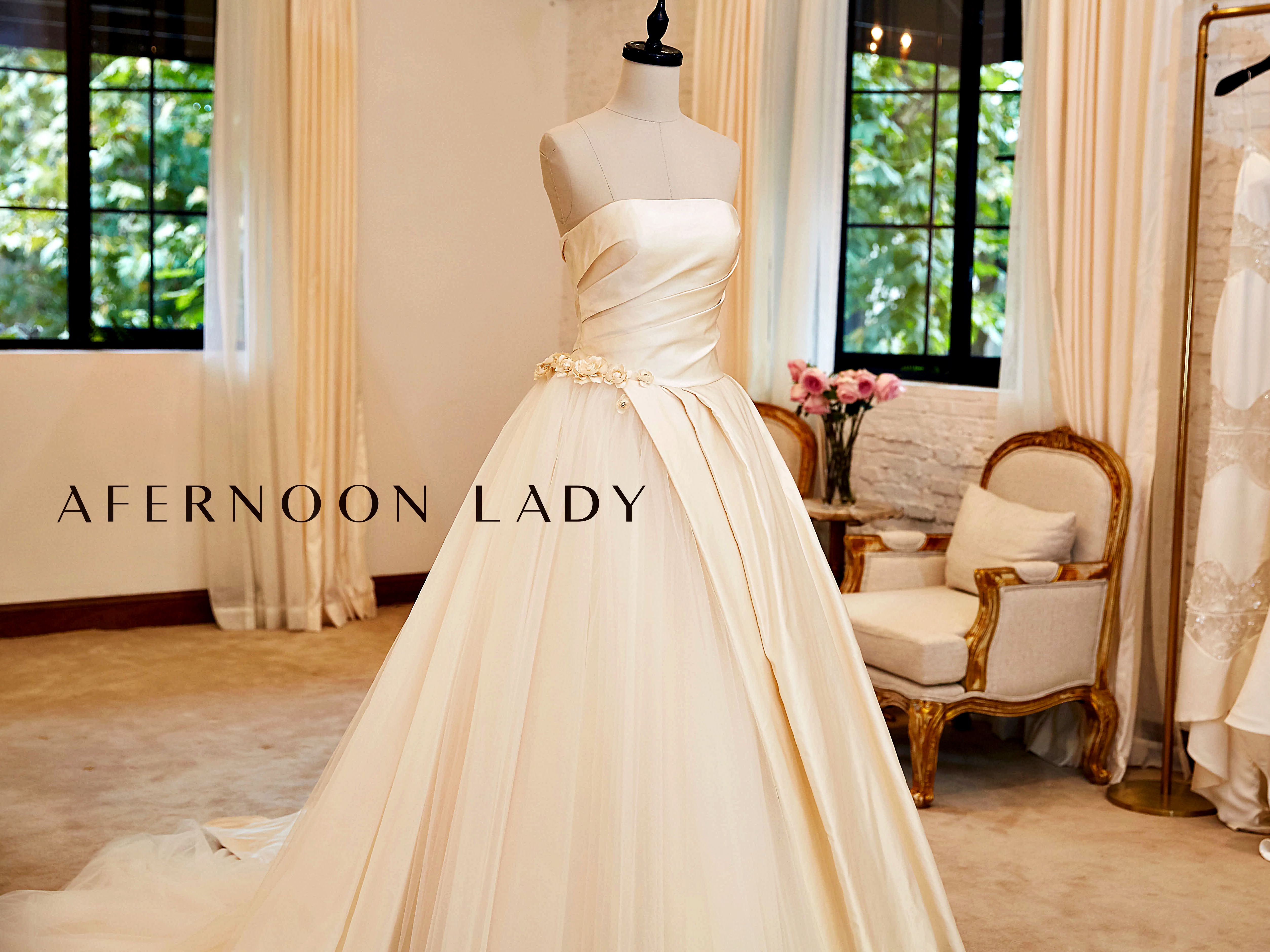 AFERNOONLADY高级婚纱礼服定制