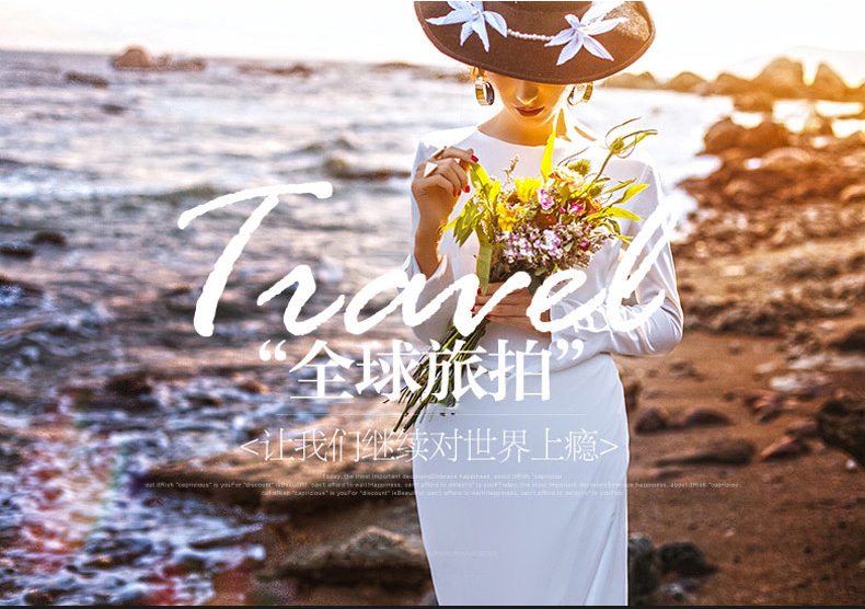 【雙影像】電影劇情風(fēng)格6服6造 拍攝兩天 海景照