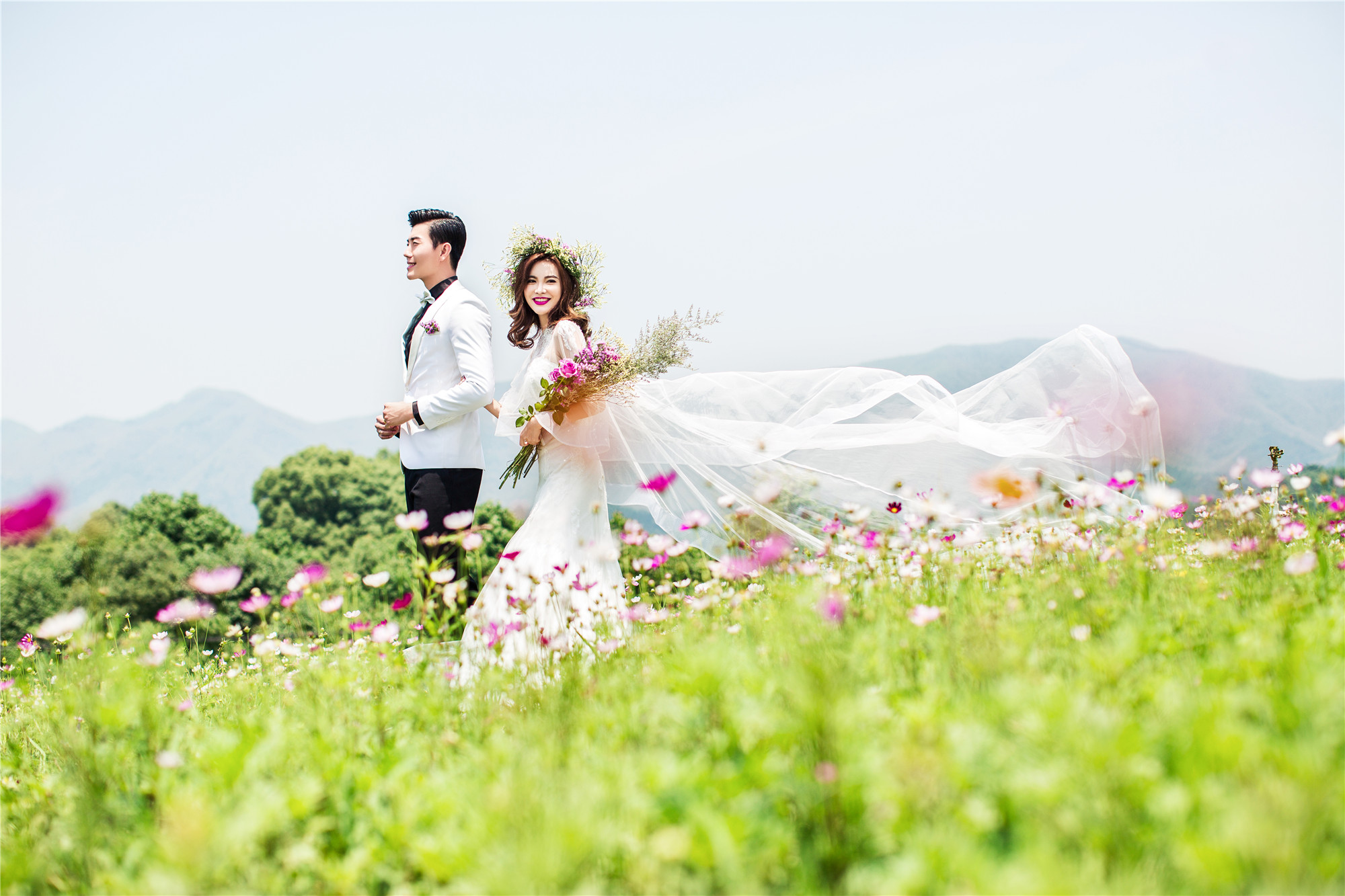 韓式風格婚紗照系列——別致幻想