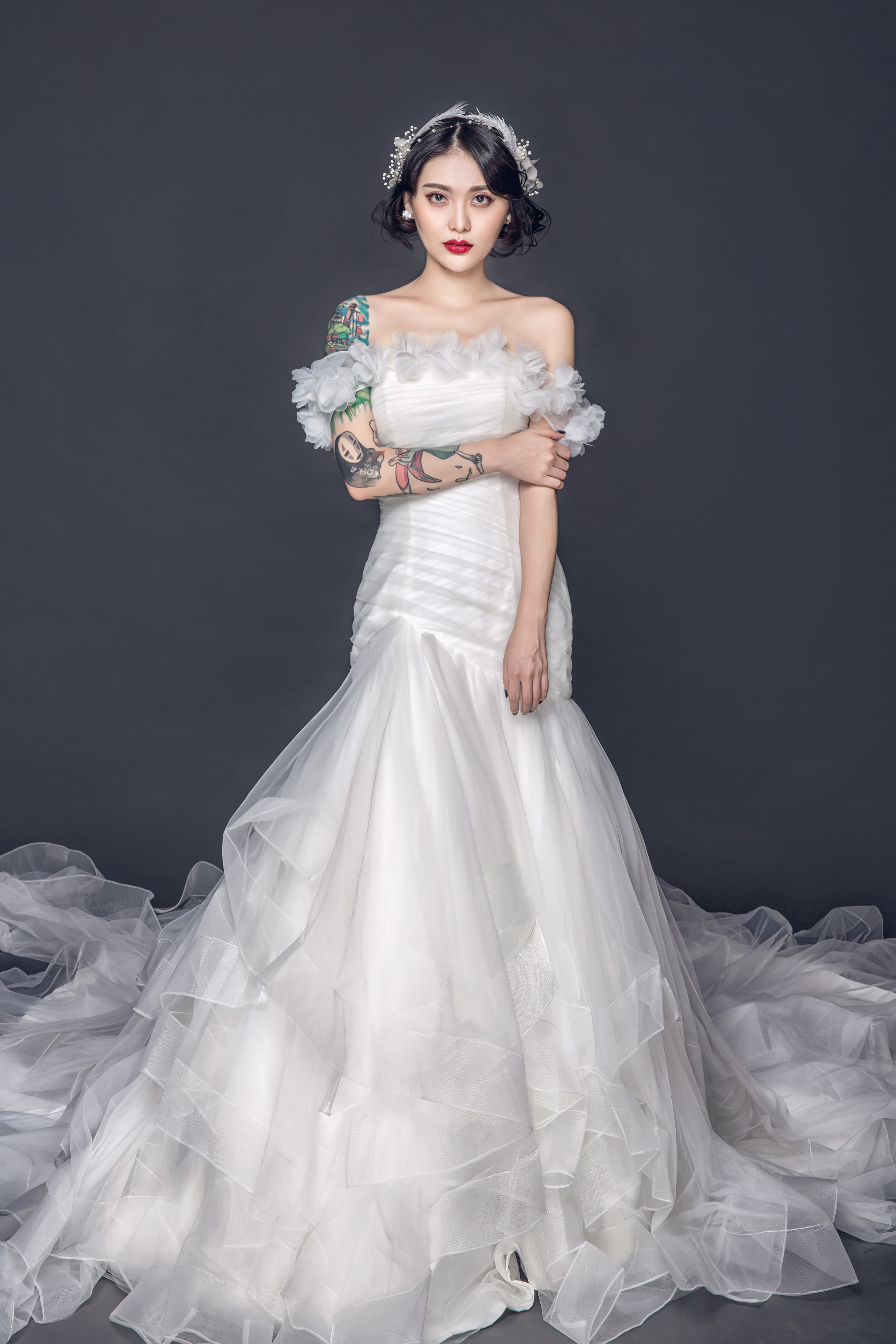 La déesse蒂斯高级婚纱定制