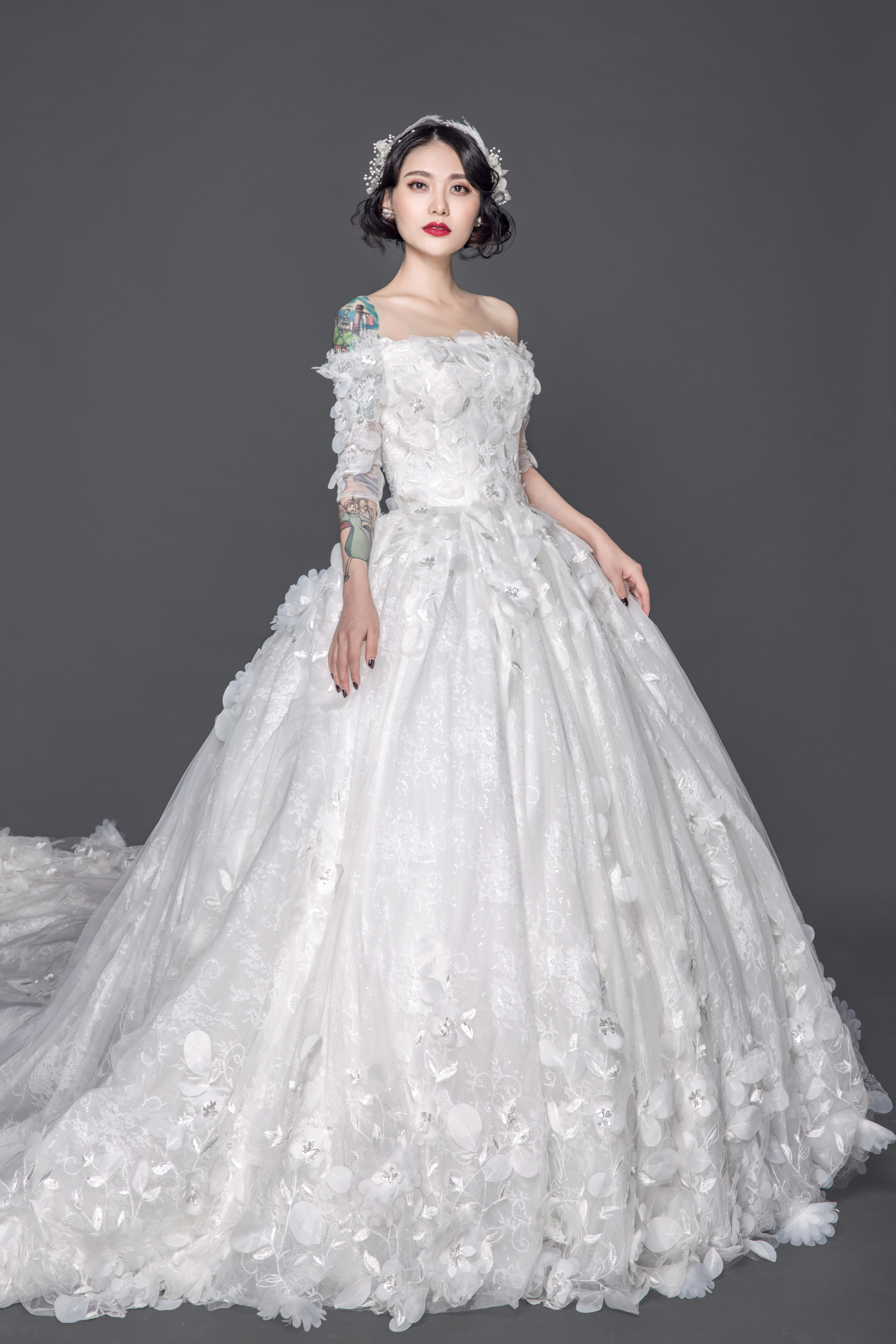 La déesse蒂斯高级婚纱定制