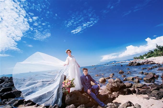 【韓式婚紗照】天涯海角旅拍蜜月最美的年華送給曾先生夫婦
