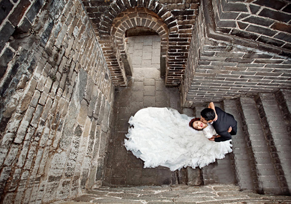 北京巴黎世家婚纱摄影工作室热销一对一底片全送