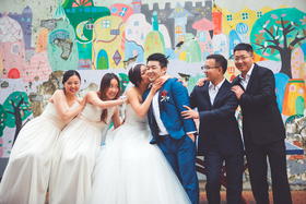 【婚礼跟拍】他们相识在美国，定居在香港，因红酒和健身而结缘